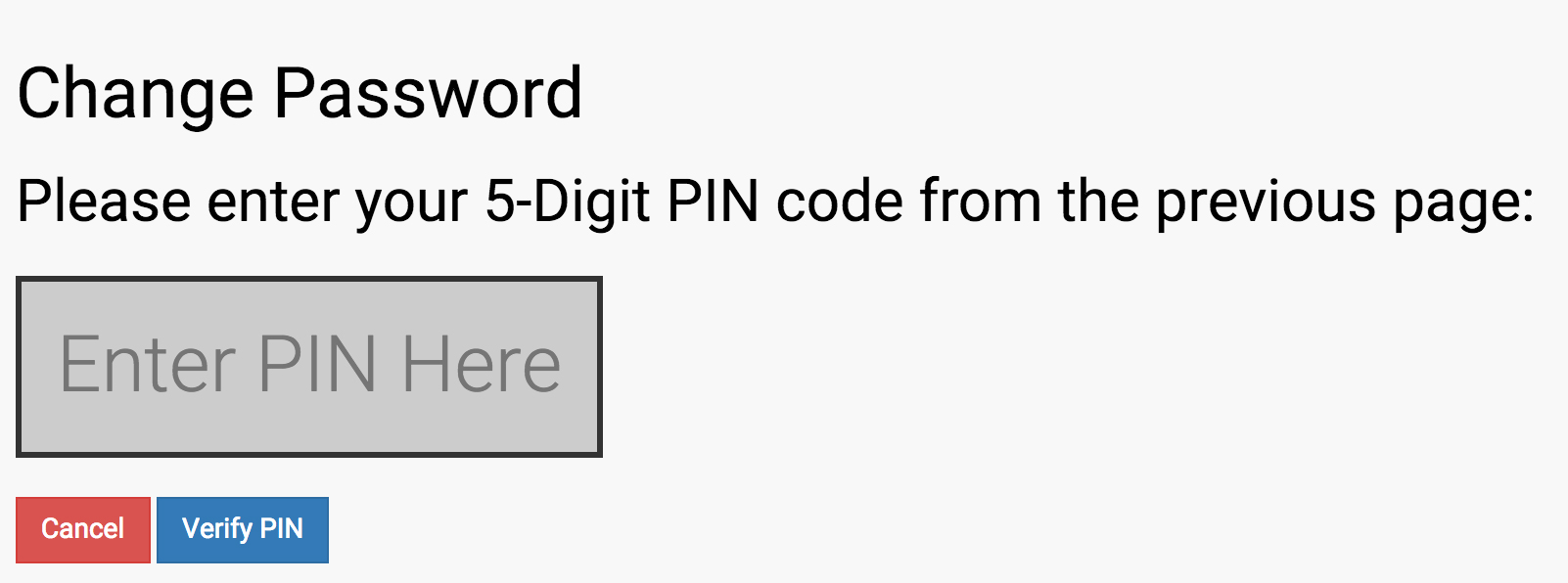 Forgot Password Step 6