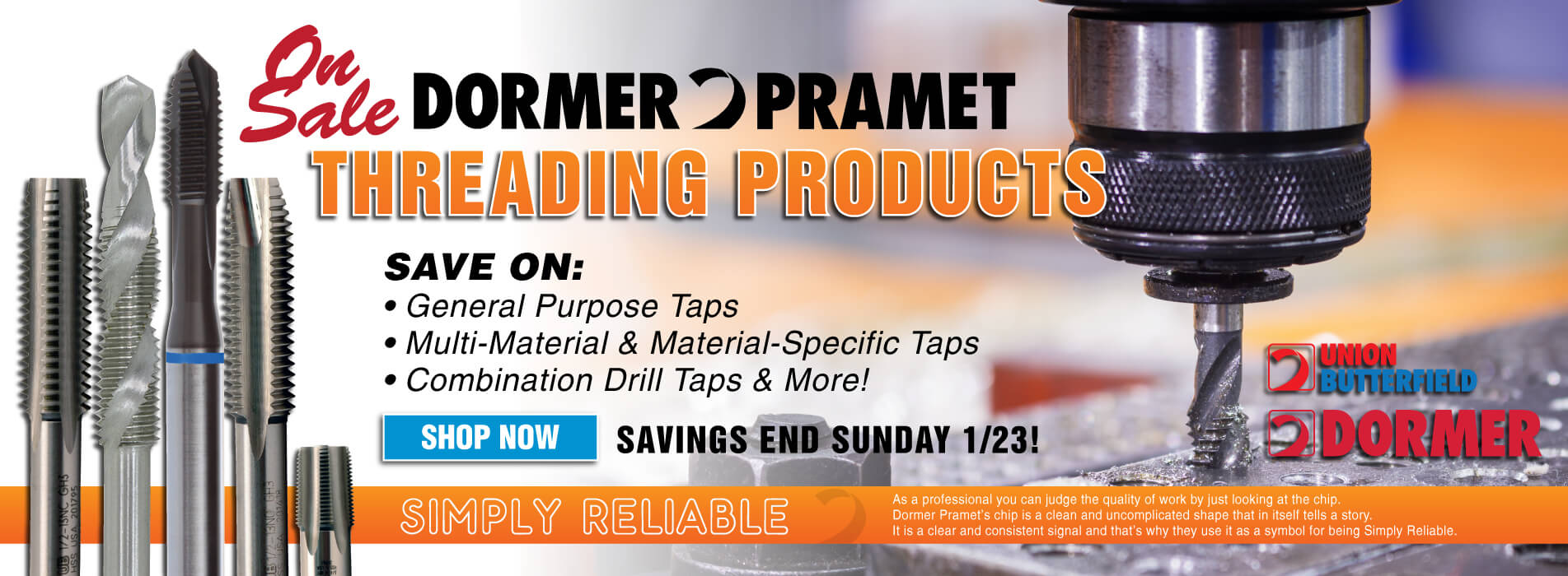 Dormer Pramet Threading Products On Sale