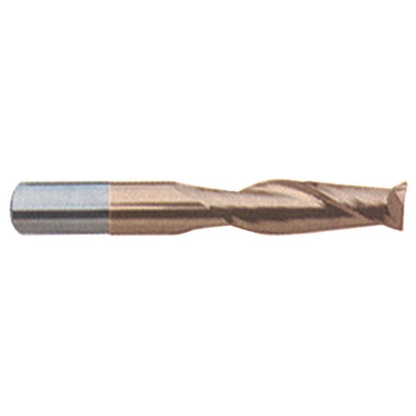 1/2" LOC 4 Flute Double End ALTiN Carbide End Mill USA #57952 7/32" Diameter 