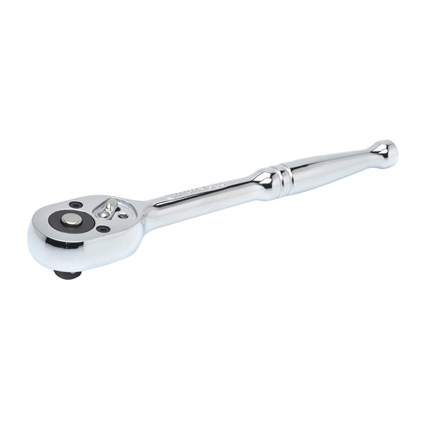 Drive Alloy Steel Quick-Release Ratchet 1 pc 1 Case of 1; Each Pack Qty Crescent Flex Head 1/2 in 