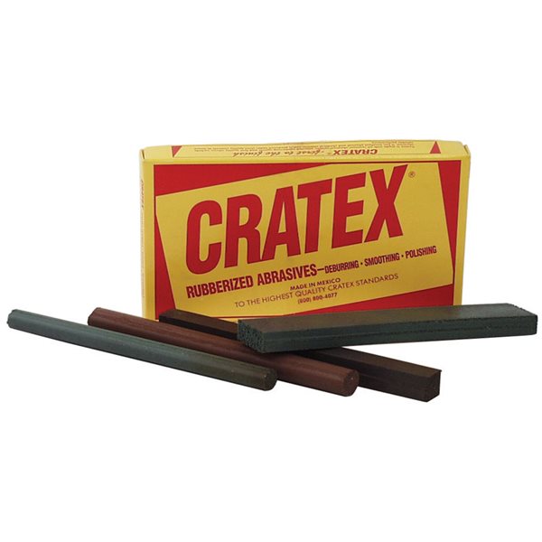 METAL FINISHING CRATEX ABRASIVES BLOCK 6X1/2X1/2 EXTRA FINE