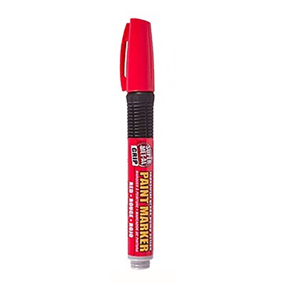 RED PUMP PAINT MARKER WITH FIBER TIP