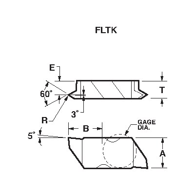 FLTK-3L GP50 TOOL-FLO INSERT