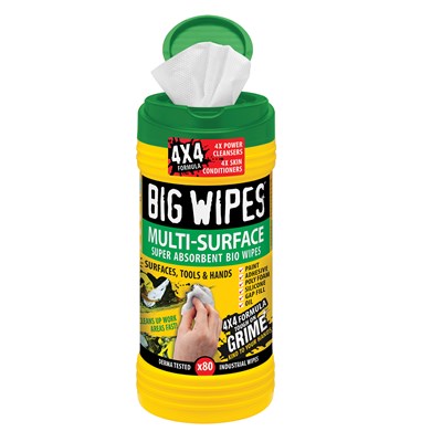 BIG WIPES MULT-SURFACE 8X12 (80CT)