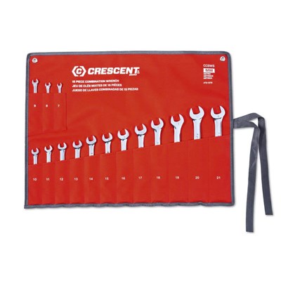 CRESCENT 15PC COMBO WRENCH SET MM