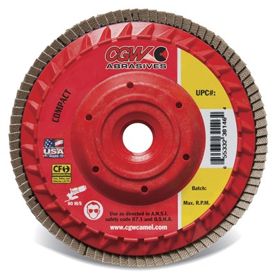 CGW 5X7/8 40X TRIMMABLE FLAP DISC