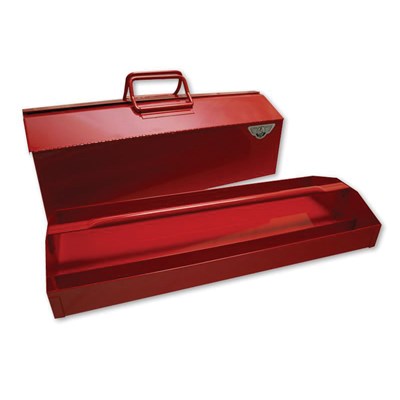 PENT ROOF TOOLBOX W/TRAY 21X8.1/2X7.1/4
