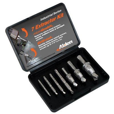 DRILL-OUT 7PC NO. 5/6-1/2 EXTRACTOR KIT