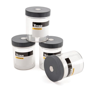 TITAN 4PC MAGNETIC CONTAINERS