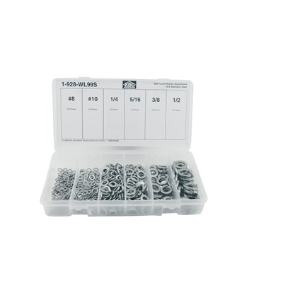 WL99S STAINLESS WASHER ASSORTMENT
