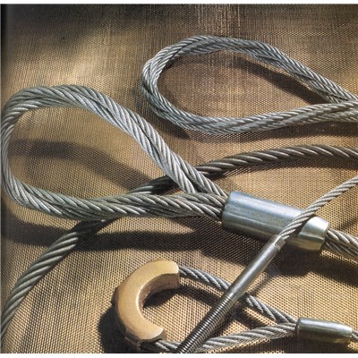 1/4 6FT WIRE ROPE SLING