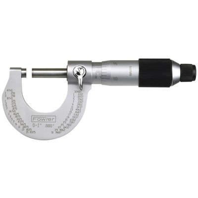 FOWLER 1-2IN OUTSIDE MICROMETER