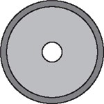 NORTON 2X1/16X1/4 40X DIAMOND CUTOFF SAW