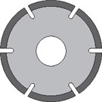 NORTON 2X1/16X1/4 40X DMND CUTOFF SAW