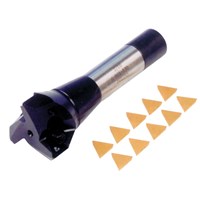 TMX 1.1/4XR8 INDEXABLE END MILL KIT