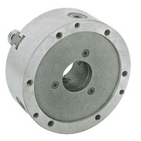 BISON 6IN. 2-JAW PLAIN BACK LATHE CHUCK