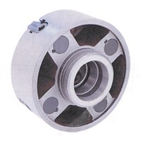 BISON 10IN. L00 4-JAW LATHE CHUCK INDEP.