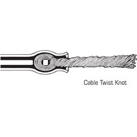 CGW 4IN KNOT CABLE TWIST WIRE WHL 5/8-11